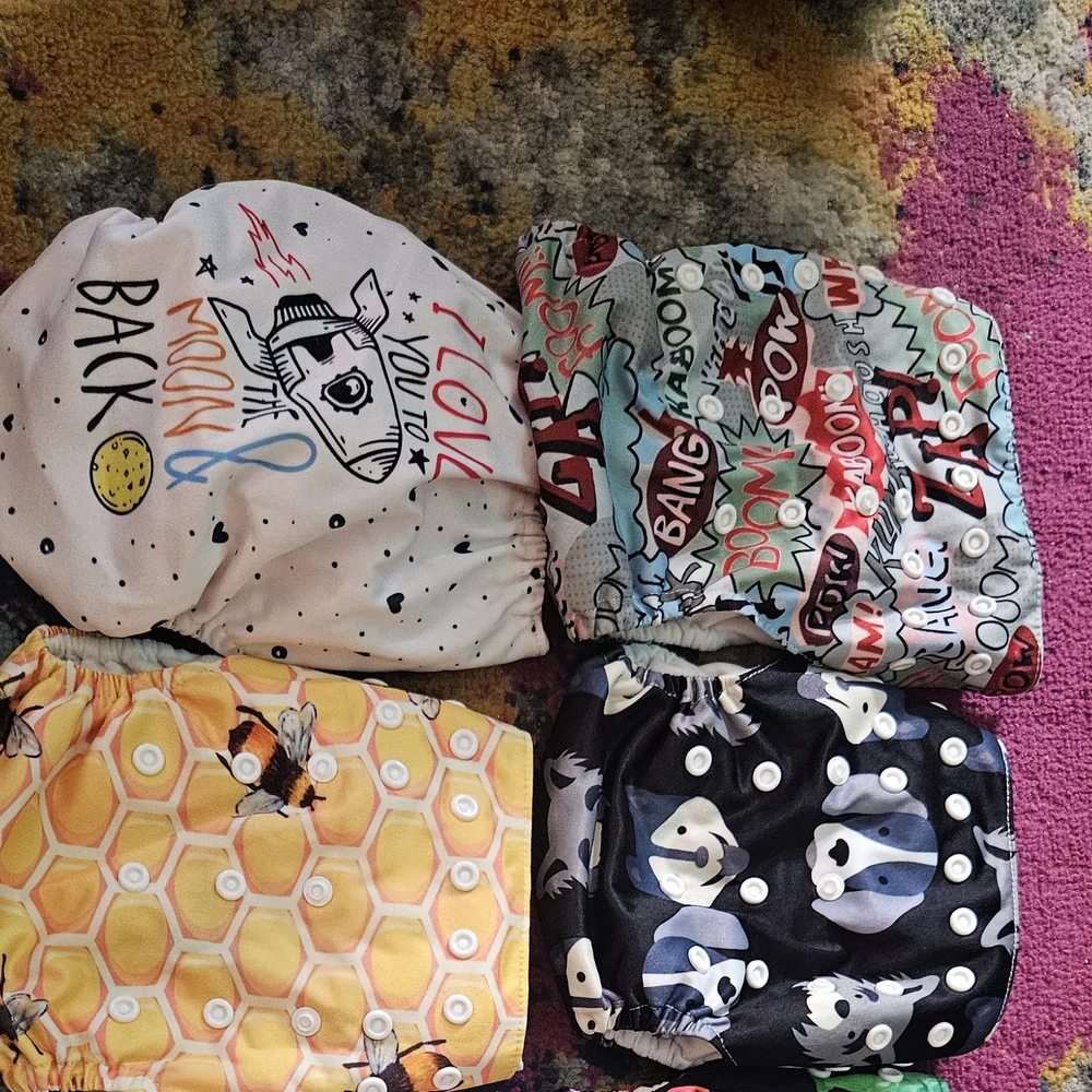 Colorful Pocket Cloth Diapers